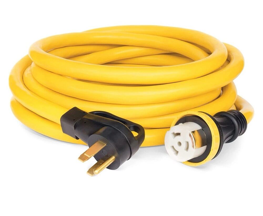 25FT Generator Cord 30Amp L14-30P to 4x5-20R 10AWG Surge Protector
